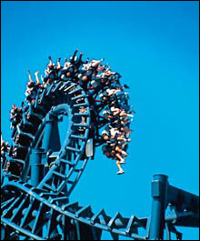 it's a rollercoaster ride